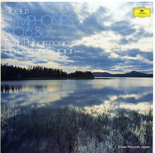 KARAJAN, HERBERT VON sibelius; symphony no.6 & 7 MGX7046