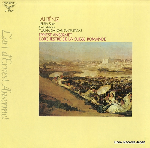 ANSERMET, ERNEST albeniz; iberia, suite GT9220