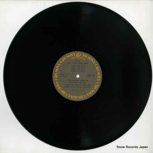 GOULD, GLENN bach; little preludes and fugues 28AC1176