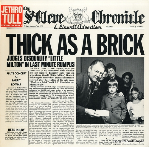  thick as a brick FV41003 / CHR1003