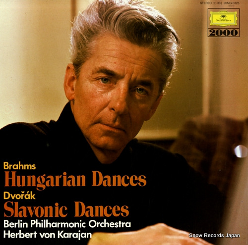KARAJAN, HERBERT VON brahms; hungarian dances 20MG0325