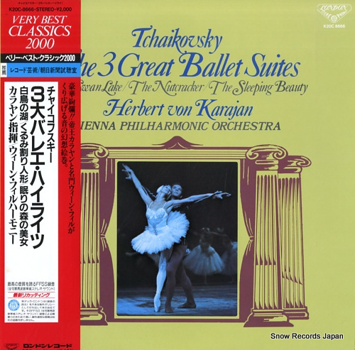 KARAJAN, HERBERT VON tchaikovsky; the 3 great ballet suites K20C8666