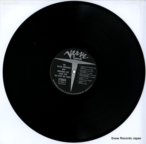 PETERSON, OSCAR the oscar peterson trio bursting out with the all star big band! V6-8476