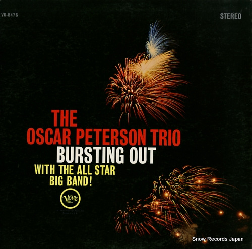 PETERSON, OSCAR the oscar peterson trio bursting out with the all star big band! V6-8476