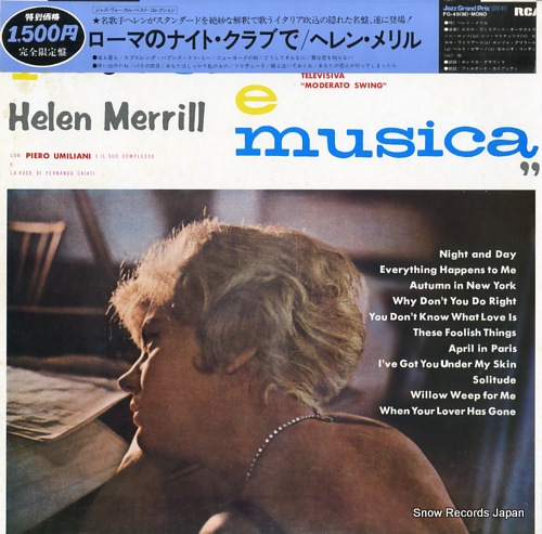 MERRILL, HELEN parole e musica PG-49(M)