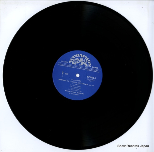 PRAGUE CHAMBER ORCHESTRA dvorak; serenade in e major for strings, op.22 OZ-7122-S