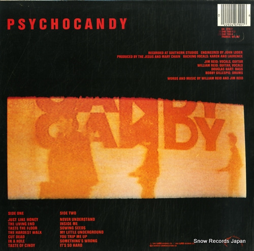 JESUS AND MARY CHAIN, THE psychocandy 240790-1 / BYN7