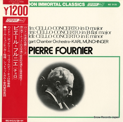 FOURNIER, PIERRE haydn; cello concerto in d major MZ5135