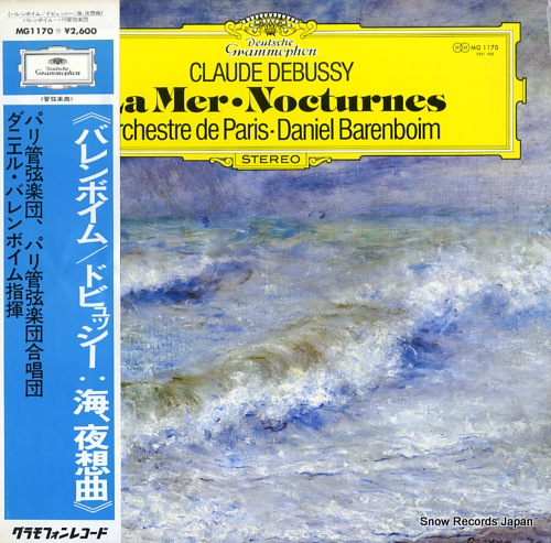 BARENBOIM, DANIEL debussy; la mer / nocturnes MG1170