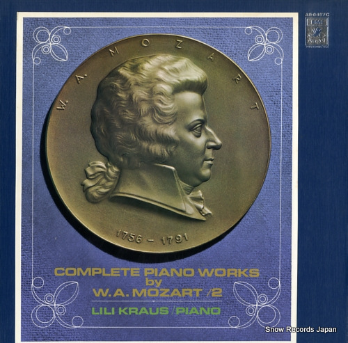 KRAUS, LILI complete piano works by w. a. mozart / 2 AB-9467C