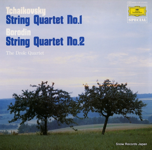 DROLC QUARTETT, DAS tchaikovsky; string quartet no.1 MGW5195 - front cover