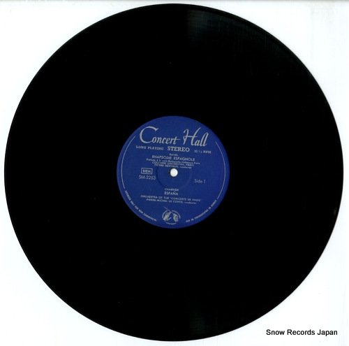 DERVAUX, PIERRE ravel; rhapsodie espagnole M2253