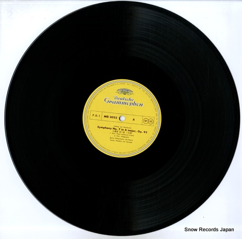 KARAJAN, HERBERT VON beethoven; symphony no.7, overture leonore iii MG2023