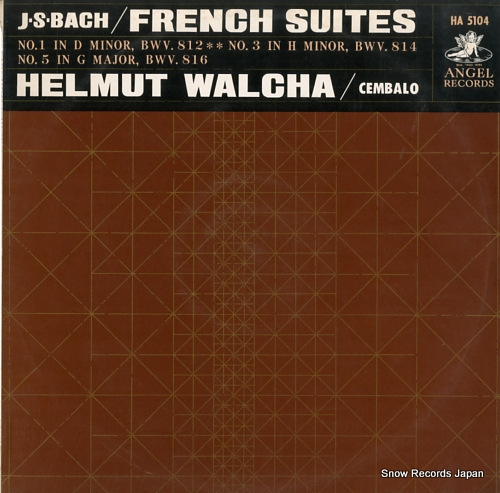WALCHA, HELMUT bach; french suites HA5104