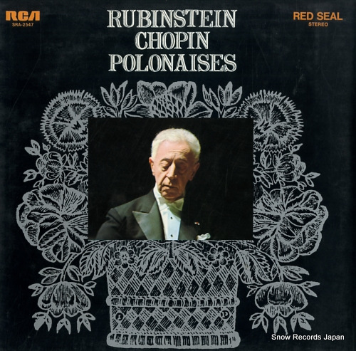 RUBINSTEIN, ARTUR chopin; polonaises SRA-2547