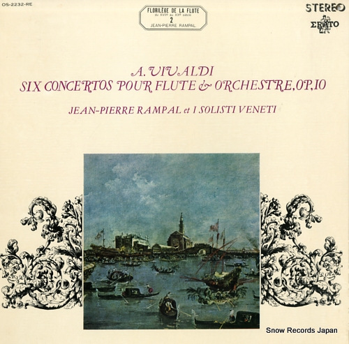 RAMPAL, JEAN-PIERRE vivaldi; six concertos pour flute & orchestre, op.10 OS-2232-RE