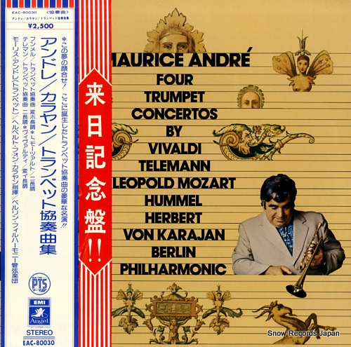 ANDRE, MAURICE four trumpet concertos EAC-80030