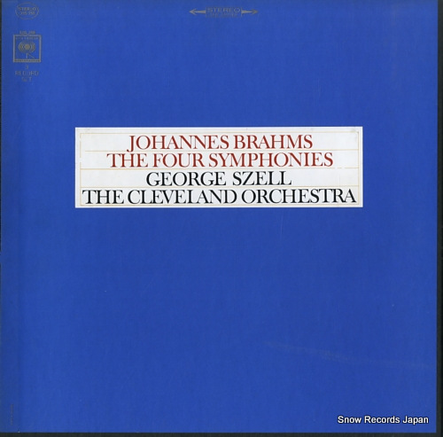 SZELL, GEORGE brahms; the four symphonies D3S758