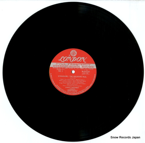 ANSERMET, ERNEST stravinsky; the soldier's tale / pulcinella SLA6152