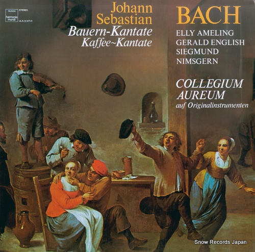 COLLEGIUM AUREUM bach; bauern-kantate / kaffe~kantate ULS-3147-H