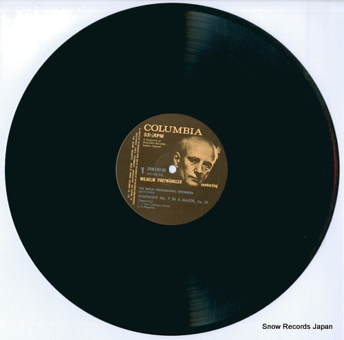 FURTWANGLER, WILHELM beethoven; symphony no.7 in a major, op.92 DXM-151-UC