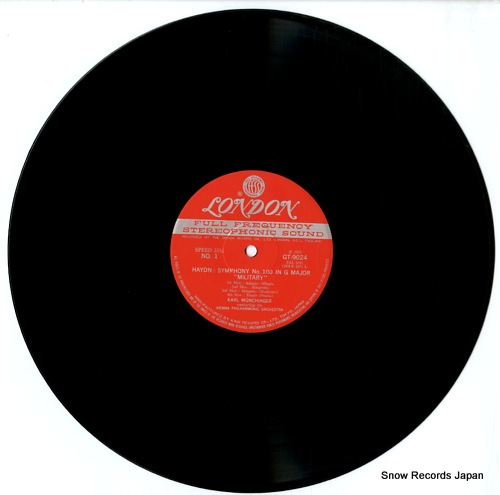 MUNCHINGER, KARL haydn; symphony no.100 in g major 