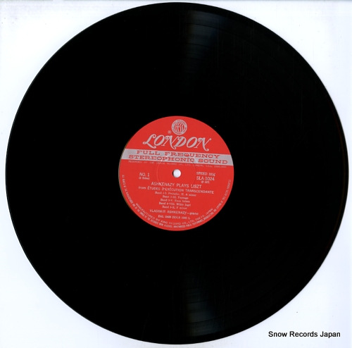 ASHKENAZY, VLADIMIR ashkenazy plays liszt SLA1024