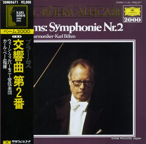 BOHM, KARL brahms; symphonie nr.2 20MG0671
