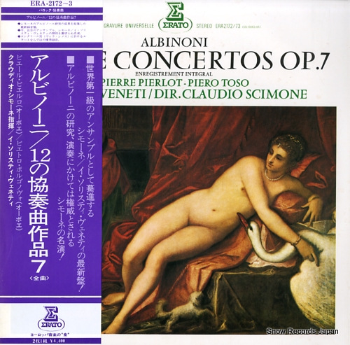 SCIMONE, CLAUDIO albinoni; douze concertos op.7 ERA-2172-3