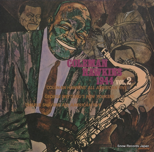 HAWKINS, COLEMAN coleman hawkins 1944 vol,2 BT-2013M