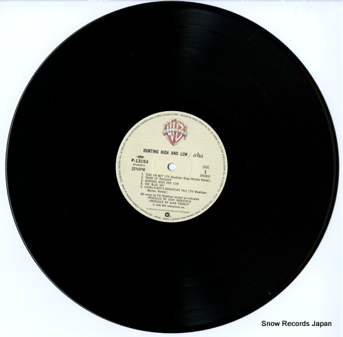 A-HA hunting high and low P-13153