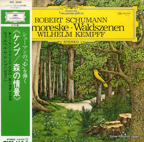 KEMPFF, WILHELM schumann; humoreske / waldszenen MG2440