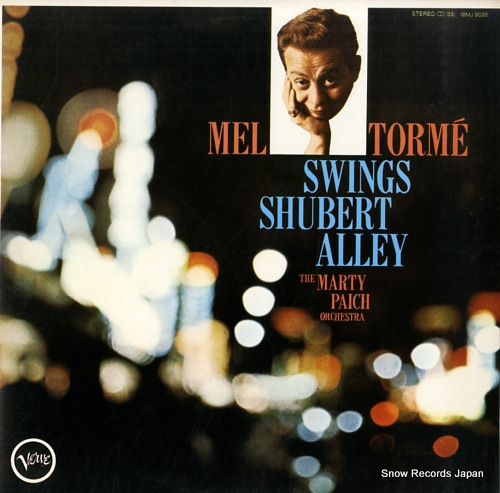 TORME, MEL mel torme swings shubert alley 18MJ9026