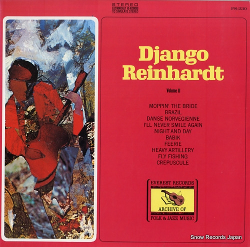 REINHARDT, DJANGO volume ii FS-230