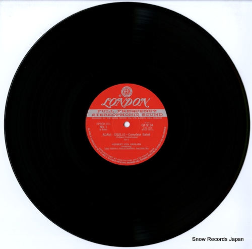 KARAJAN, HERBERT VON adam; giselle GT9134