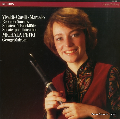 PETRI, MICHALA vivalditelemannmarcello recorder concertos 25PC-5252 / 412632-1