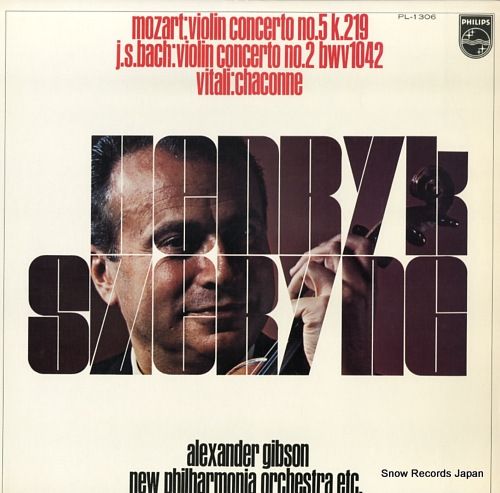 GIBSON, ALEXANDER mozart; violin concerto no.5 k.219 PL-1306