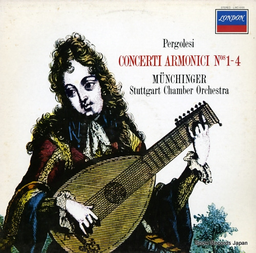 MUNCHINGER, KARL pergolesi; concerti armonici nos.1-4 L18C-5120