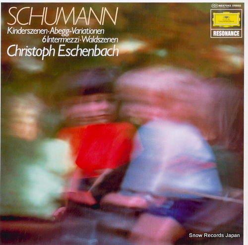 ESCHENBACH, CHRISTOPH schumann; kinderszenen / abegg-variationen MGX7045