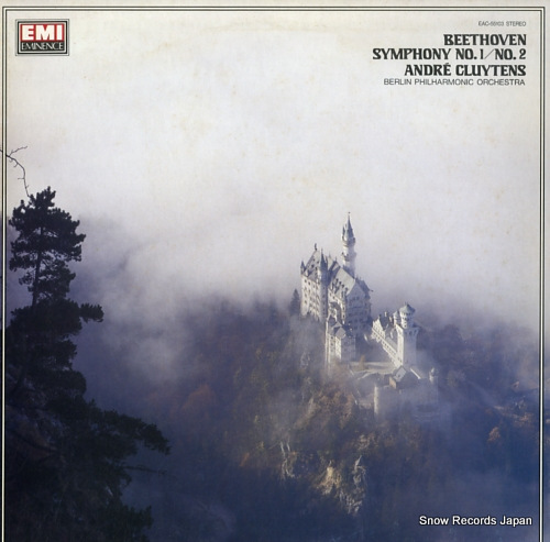CLUYTENS, ANDRE beethoven; symphony no.1 / no.2 EAC-55103