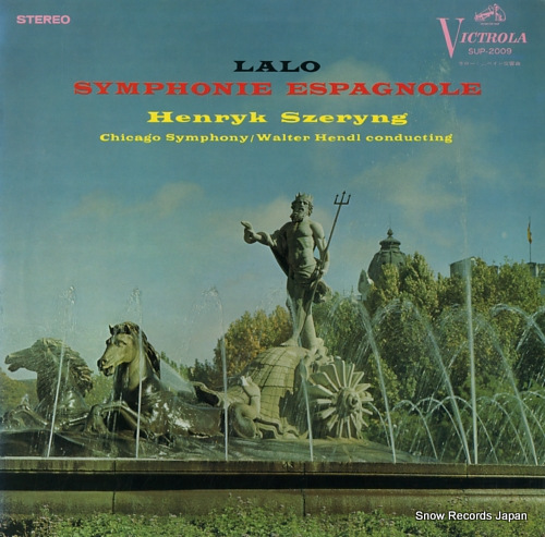 SZERYNG, HENRYK lalo; symphinie espagnole SUP-2009