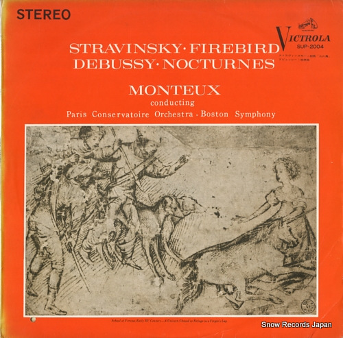 MONTEUX, PIERRE stravinsky; firebird SUP-2004