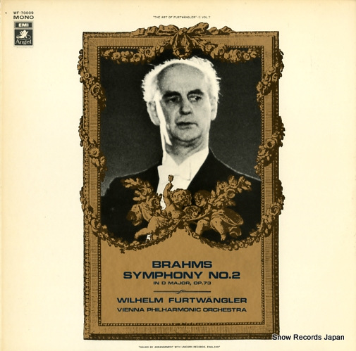 FURTWANGLER, WILHELM brahms; symphony no.2 in d major, op.73 WF-70009
