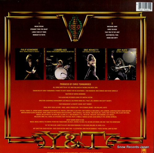 Y&T mean streak SP6-4960