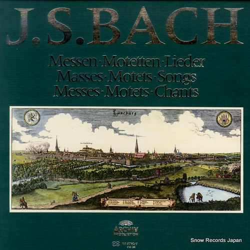 RICHTER, KARL bach; masses, motets, songs MA9060