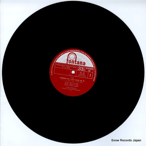 SAWALLISCH, WOLFGANG brahms; symphony no.2 in d major alto rhapsody FG-74