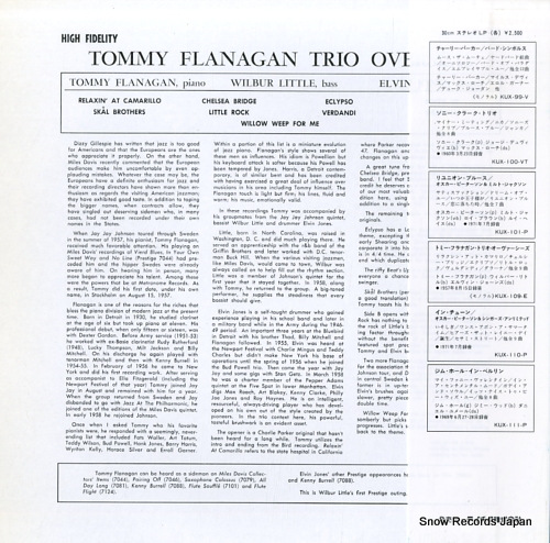 FLANAGAN, TOMMY overseas KUX-109-E
