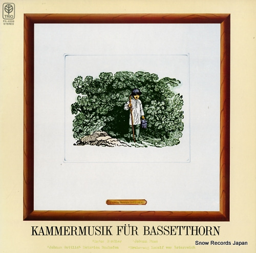 FINK, HEINRICH kammermusik fur bassetthorn PA-4008