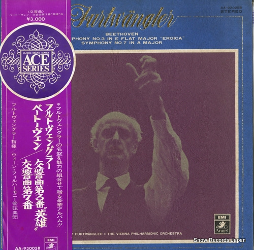 FURTWANGLER, WILHELM beethoven; symphony no.3 