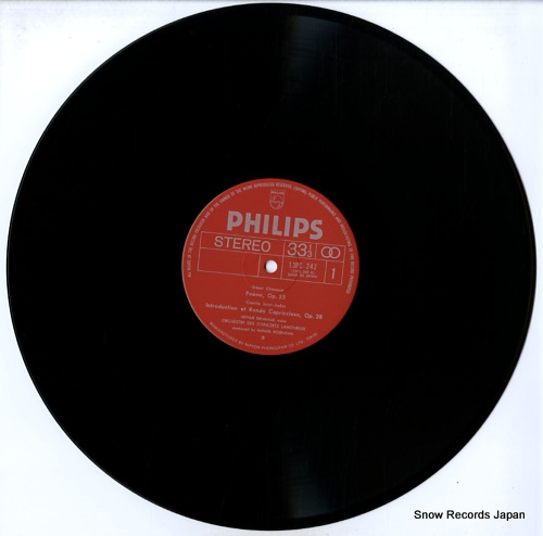 GRUMIAUX, ARTHUR chausson; poeme, op.25 13PC-242